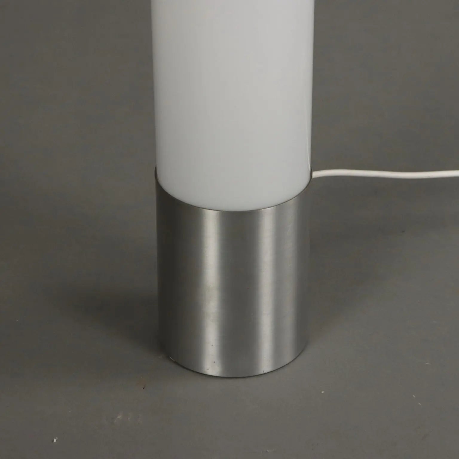 Vintage 1960s Floor Lamp Aluminium Fabric Italy | Modernism  Lighting
