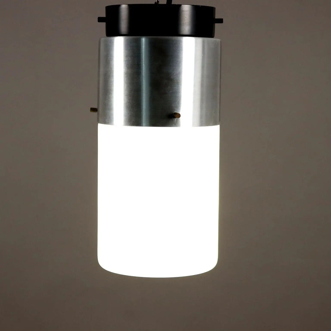 Vintage Stilnovo Ceiling Lamp Aluminium Italy 1960s | Modernism | Lighting