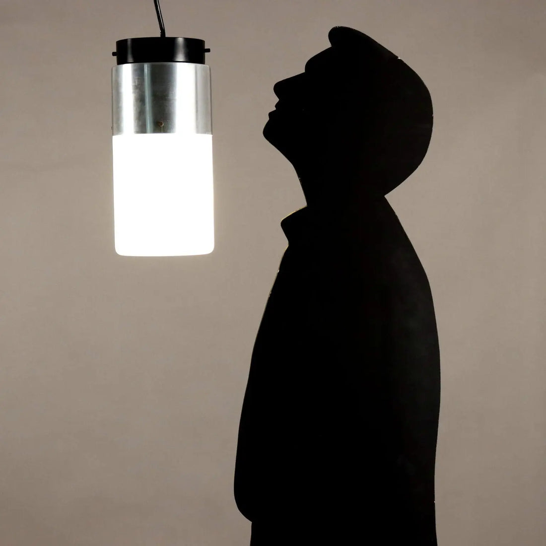Vintage Stilnovo Ceiling Lamp Aluminium Italy 1960s | Modernism | Lighting