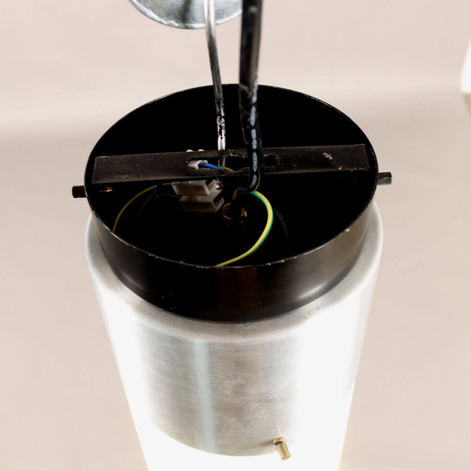 Vintage Stilnovo Ceiling Lamp Aluminium Italy 1960s | Modernism  Lighting