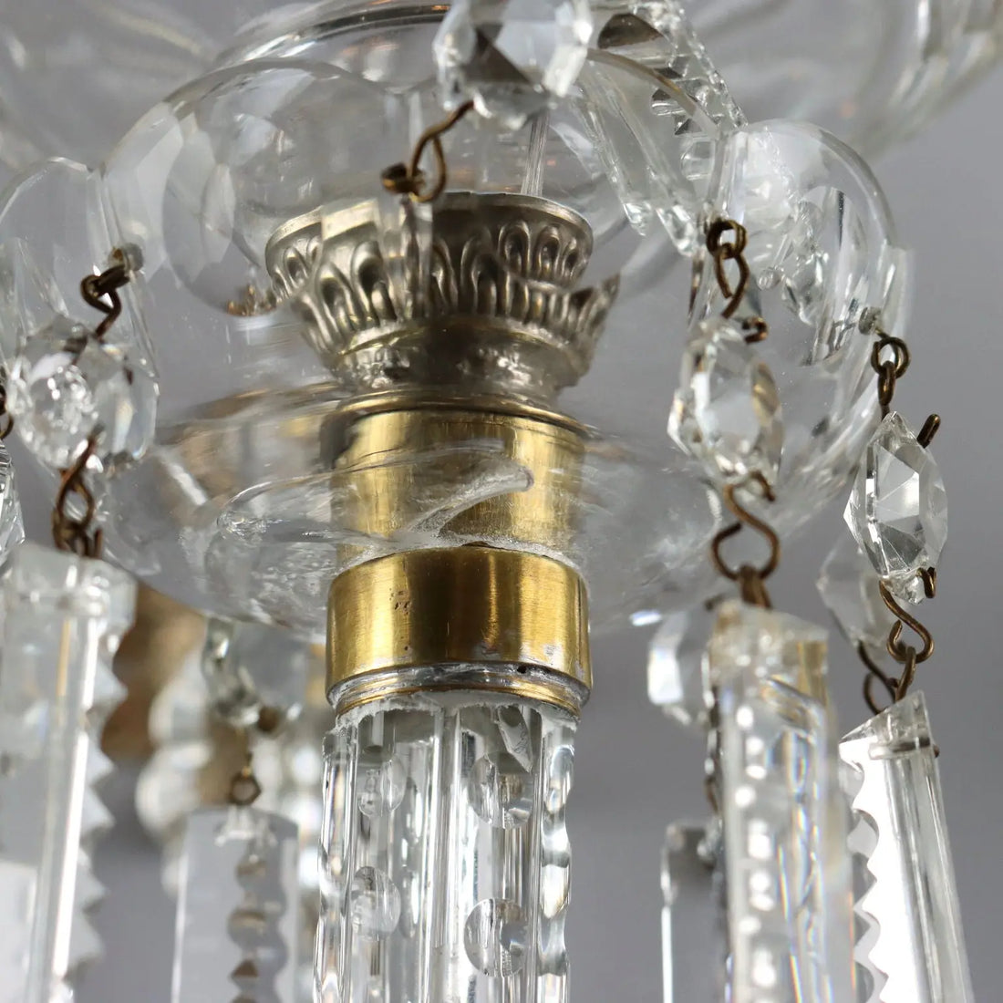 Antique Wall Lamps Crystal Glass Italy XX Century - Italy, XX Century | Modernism | Lighting