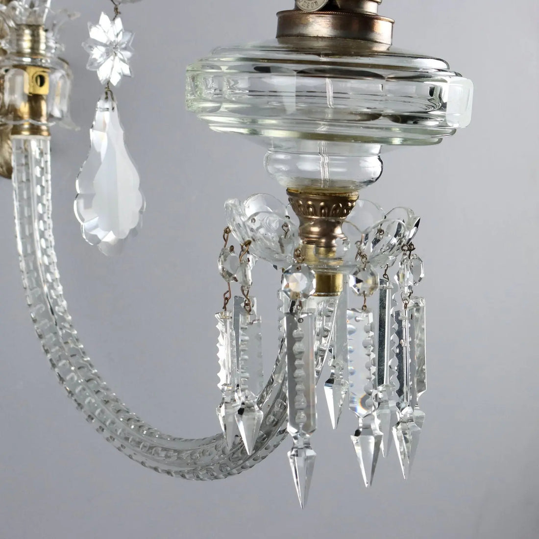 Antique Wall Lamps Crystal Glass Italy XX Century - Italy, XX Century | Modernism | Lighting