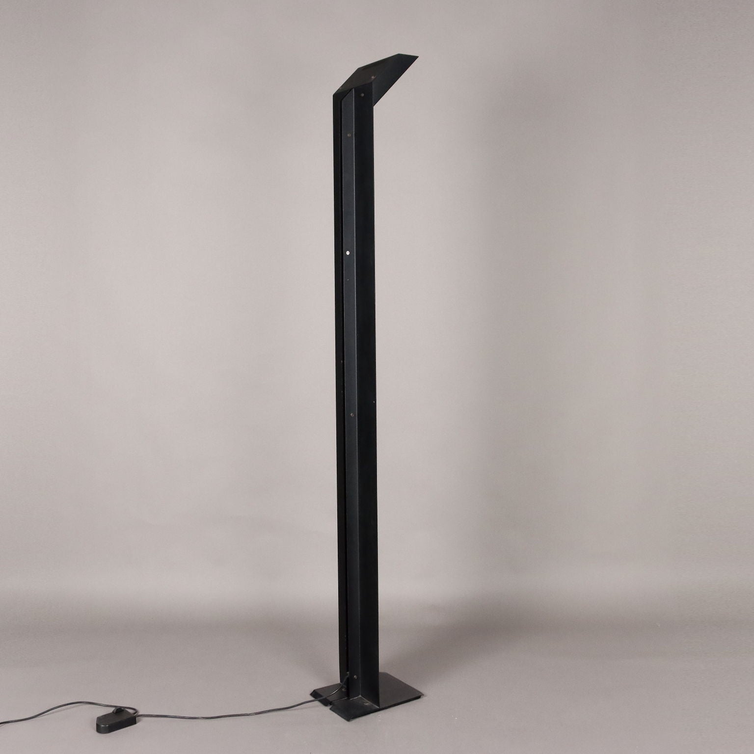 Vintage Floor Lamp Metal Italy 1980s | Modernism  Lighting