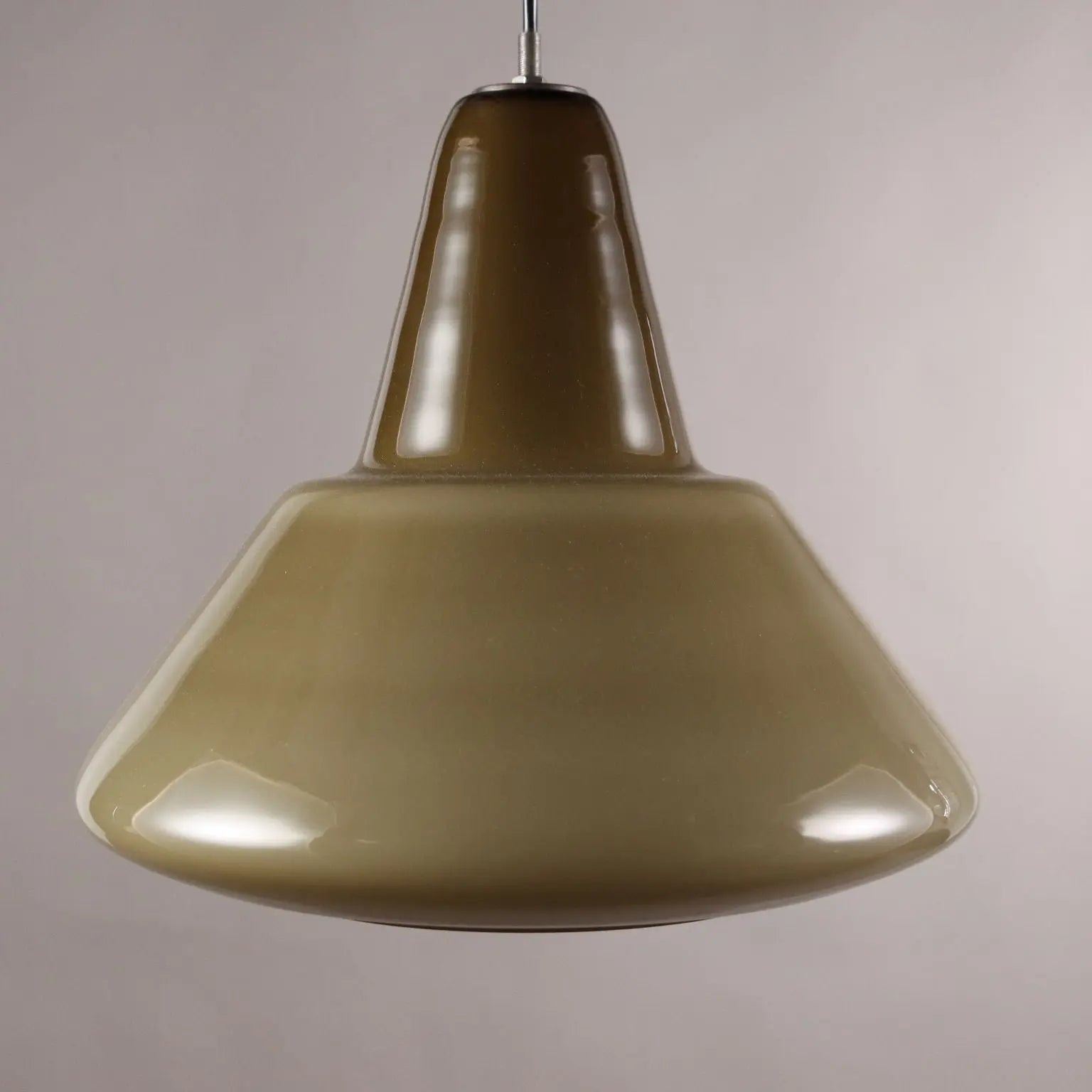 Vintage Ceiling Lamp Colored Glass Italy 1960s | Modernism | Lighting