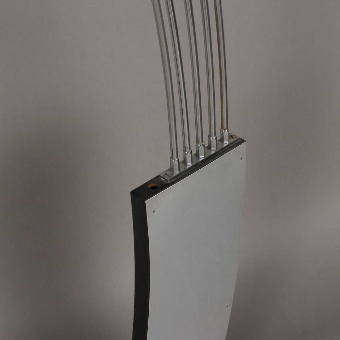 Vintage Floor Lamp Aluminium Metal Italy 1970s-1980s | Modernism  Lighting
