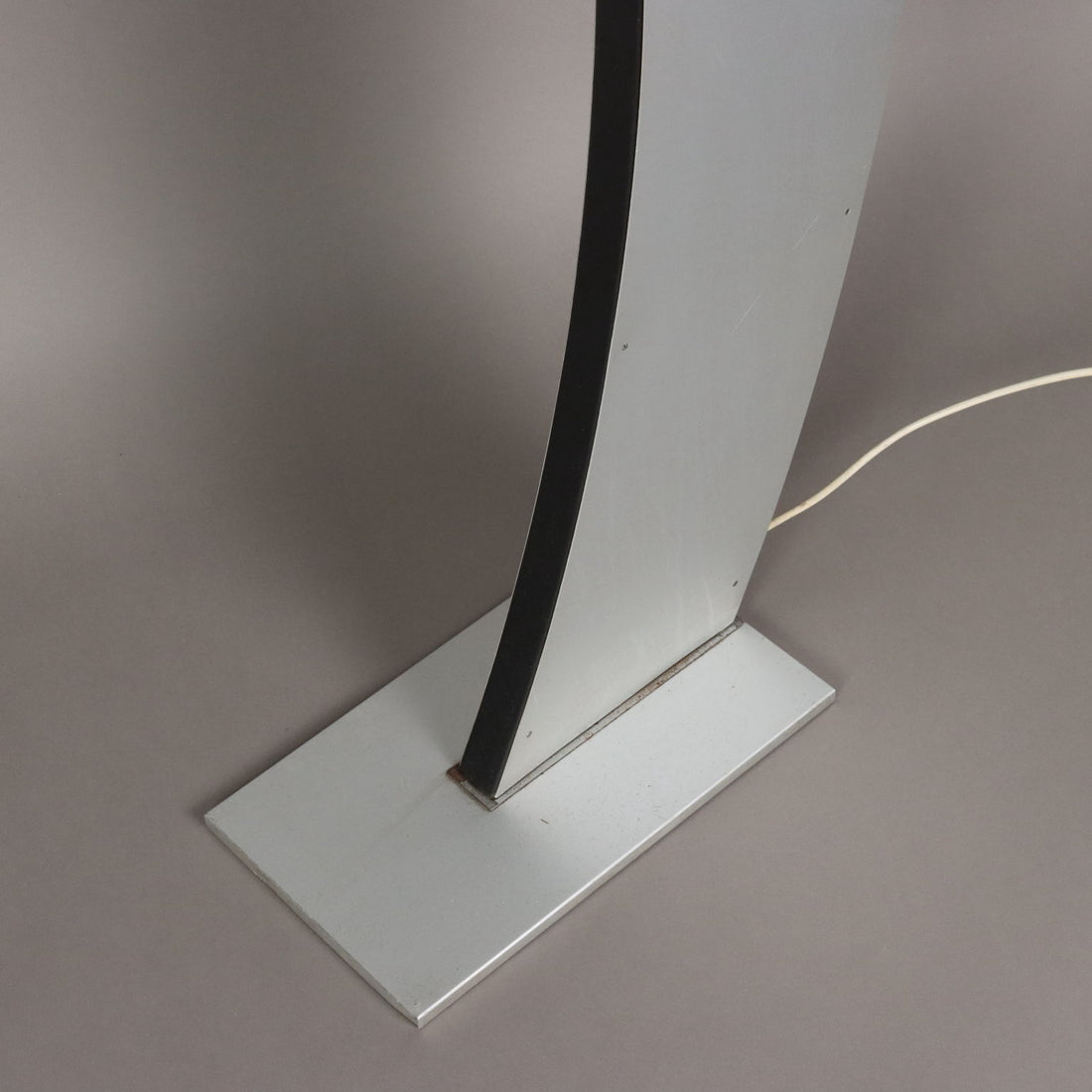 Vintage Floor Lamp Aluminium Metal Italy 1970s-1980s | Modernism  Lighting