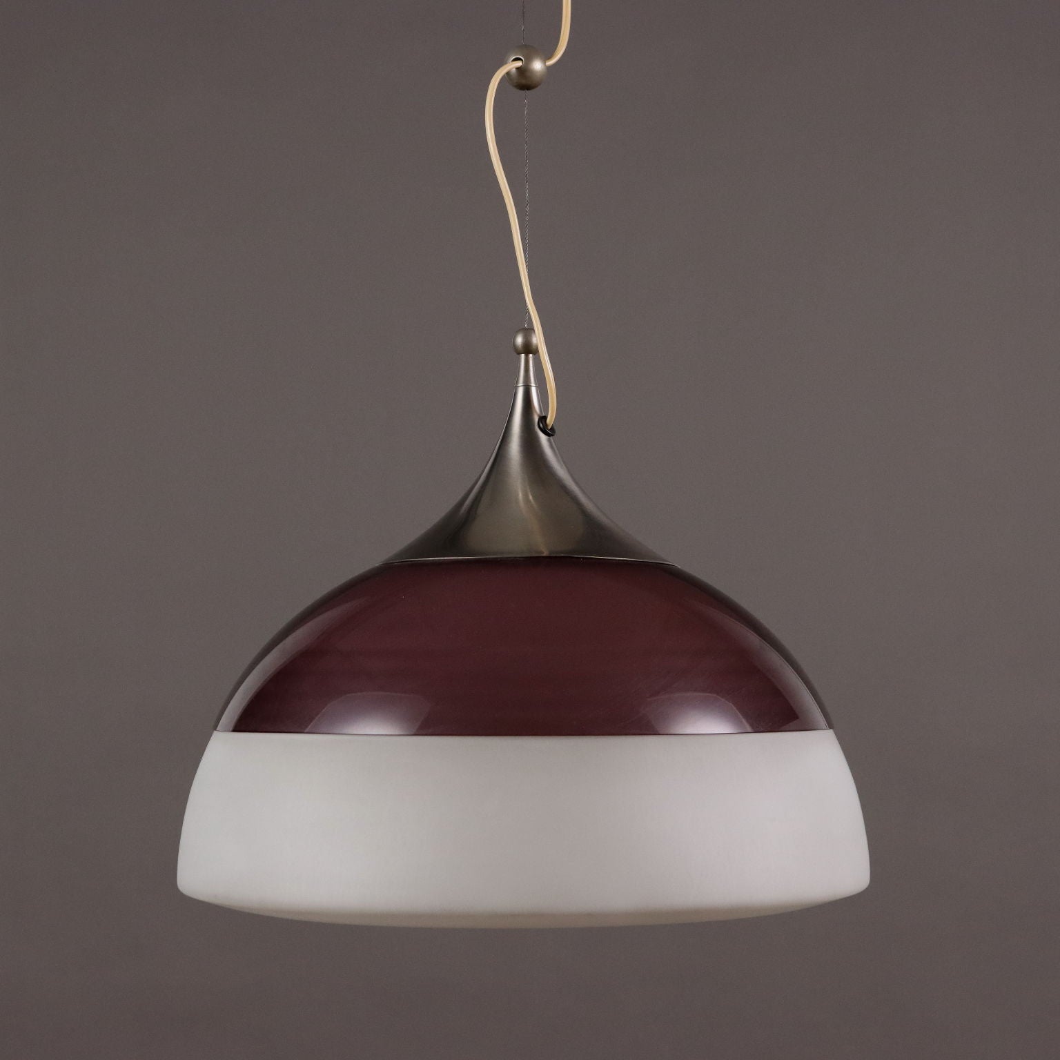 Stilnovo Ceiling Lamp Vintage Aluminium Plastic 1960s | Modernism  Lighting