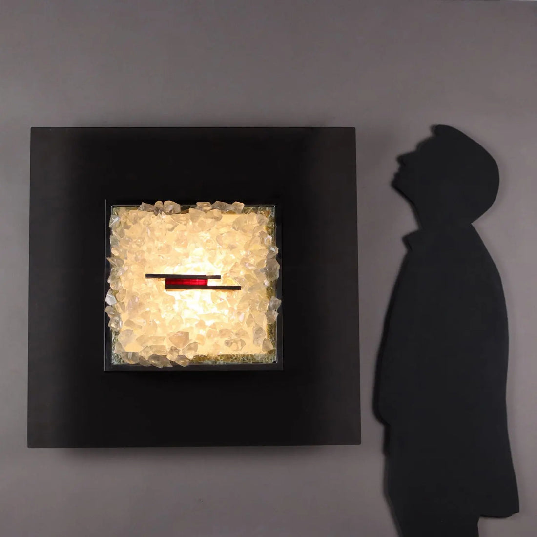Vintage Panel with Light Design Angelo Brotto for Esperia 1970s - 70's | Modernism | Lighting