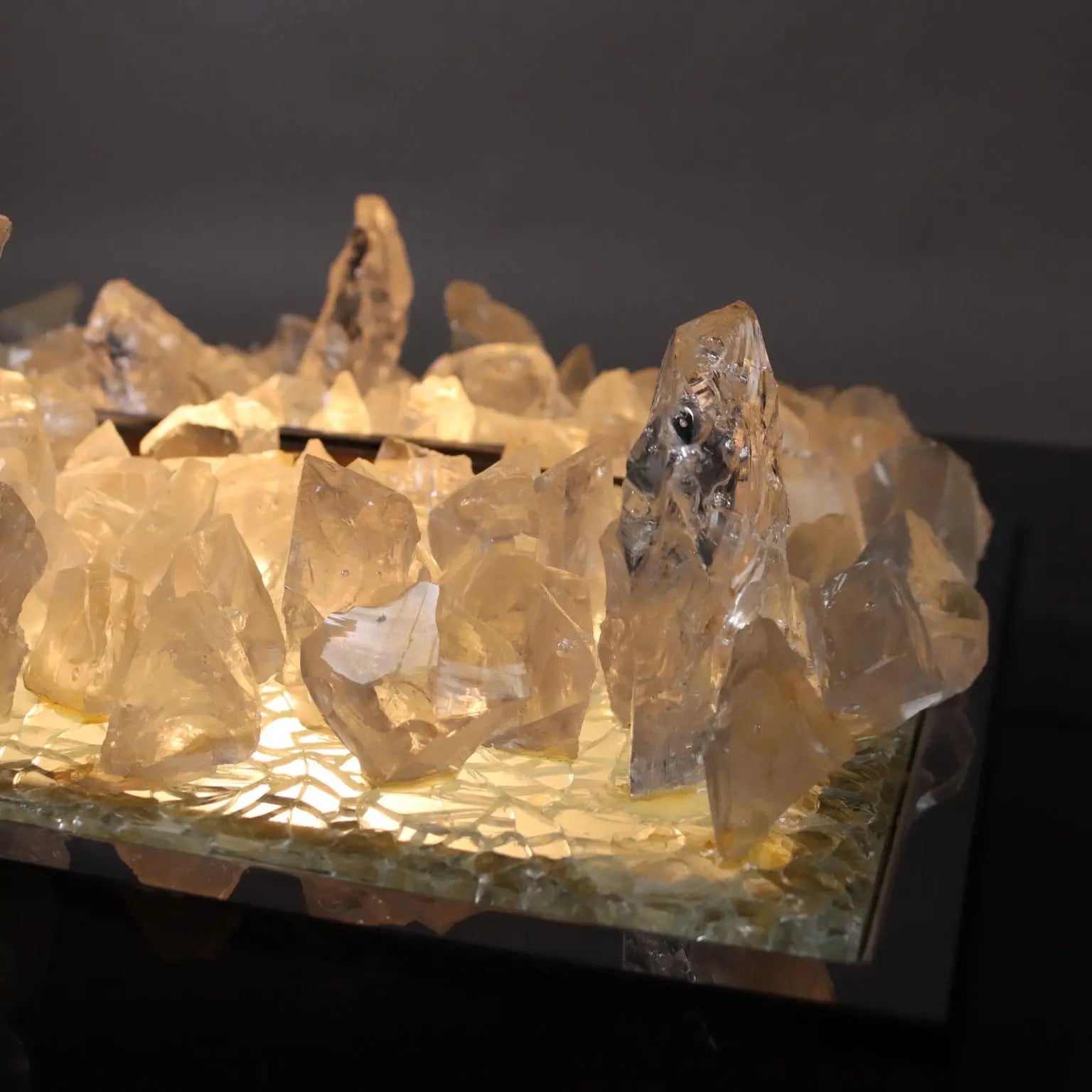 Vintage Panel with Light Design Angelo Brotto for Esperia 1970s - 70's | Modernism | Lighting