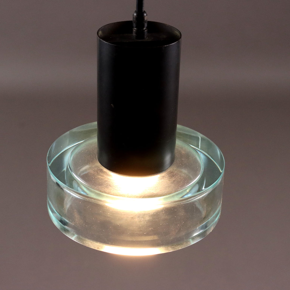 Vintage Ceiling Lamps Aluminium Glass Italy 1960s | Modernism  Lighting