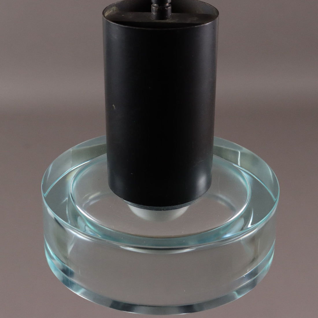 Vintage Ceiling Lamps Aluminium Glass Italy 1960s | Modernism  Lighting