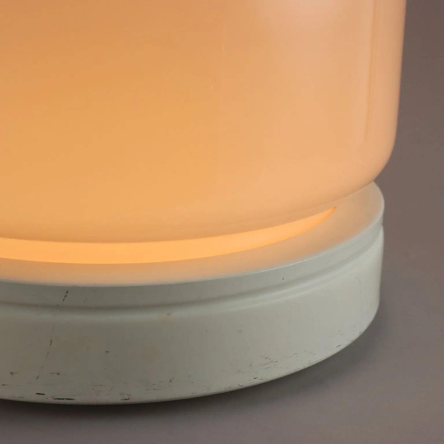 Vintage Stilnovo Table Lamp Aluminium Glass Design Italy 1960s | Modernism | Lighting