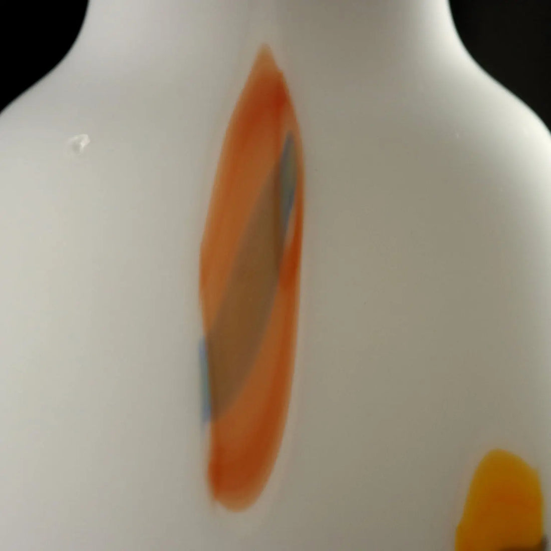 Ceiling Lamp in Opaline Glass, 1960s
