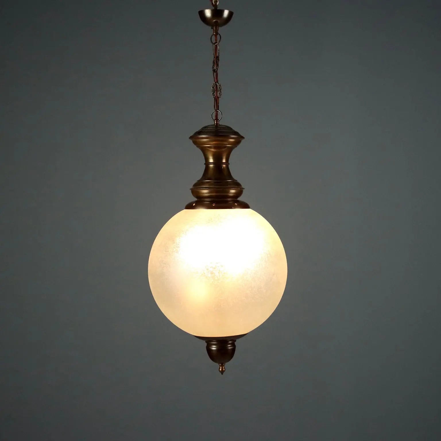Brass Pendant Lamp from the 1960s