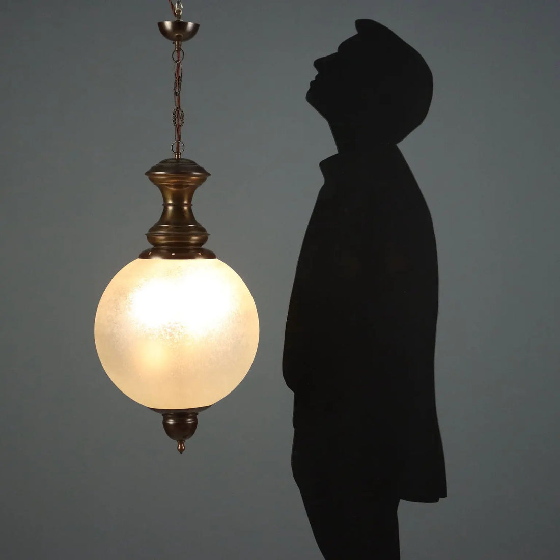 Brass Pendant Lamp from the 1960s