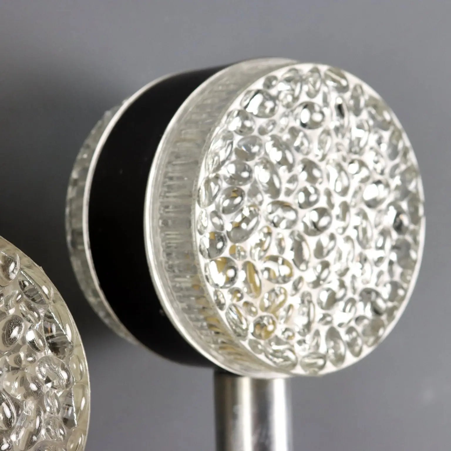 Vintage Wall Lamps Design Aluminium Metal Glass 1960s | Modernism | Lighting