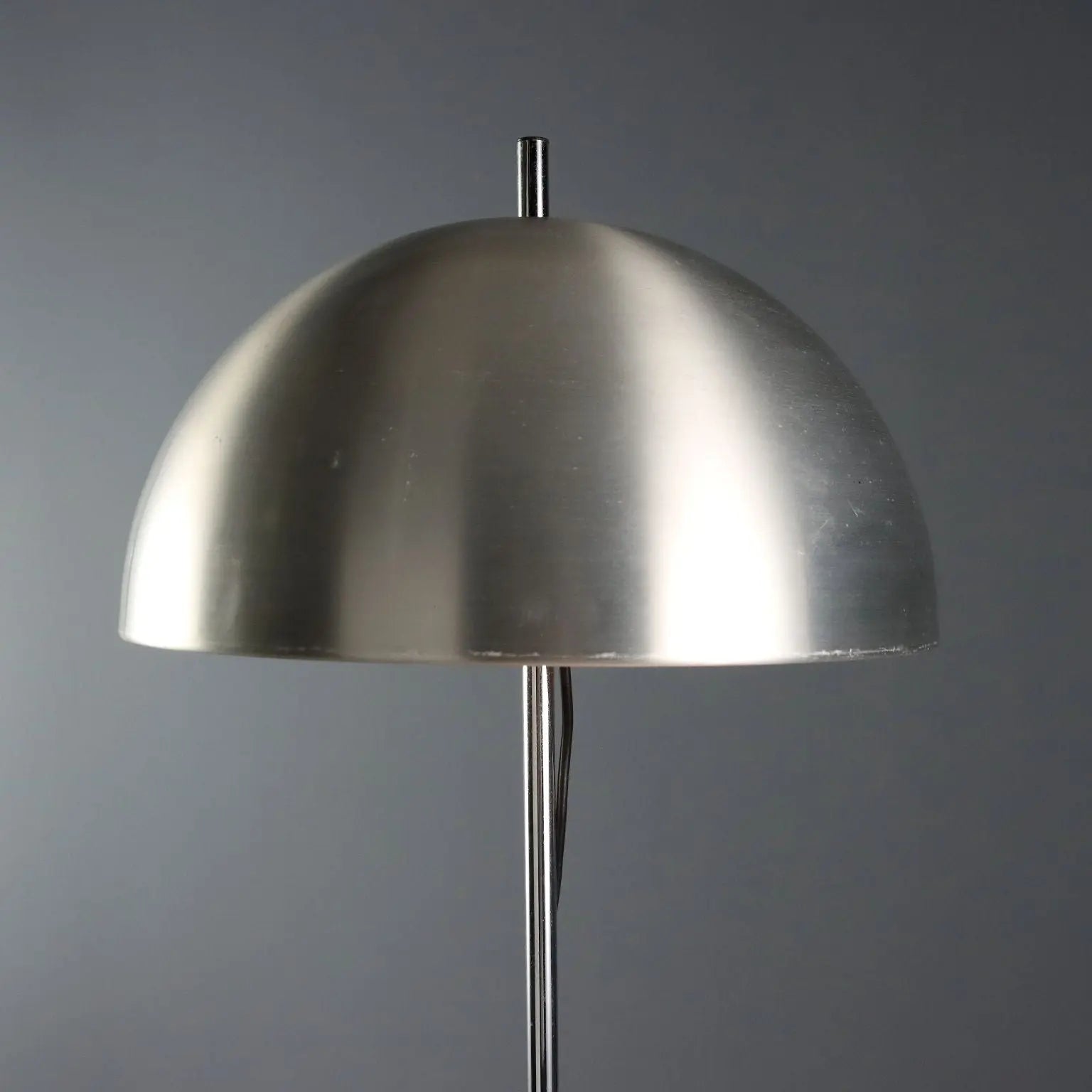 Vintage Table Lamp Design Aluminium Metal Italy 1960s | Modernism | Lighting