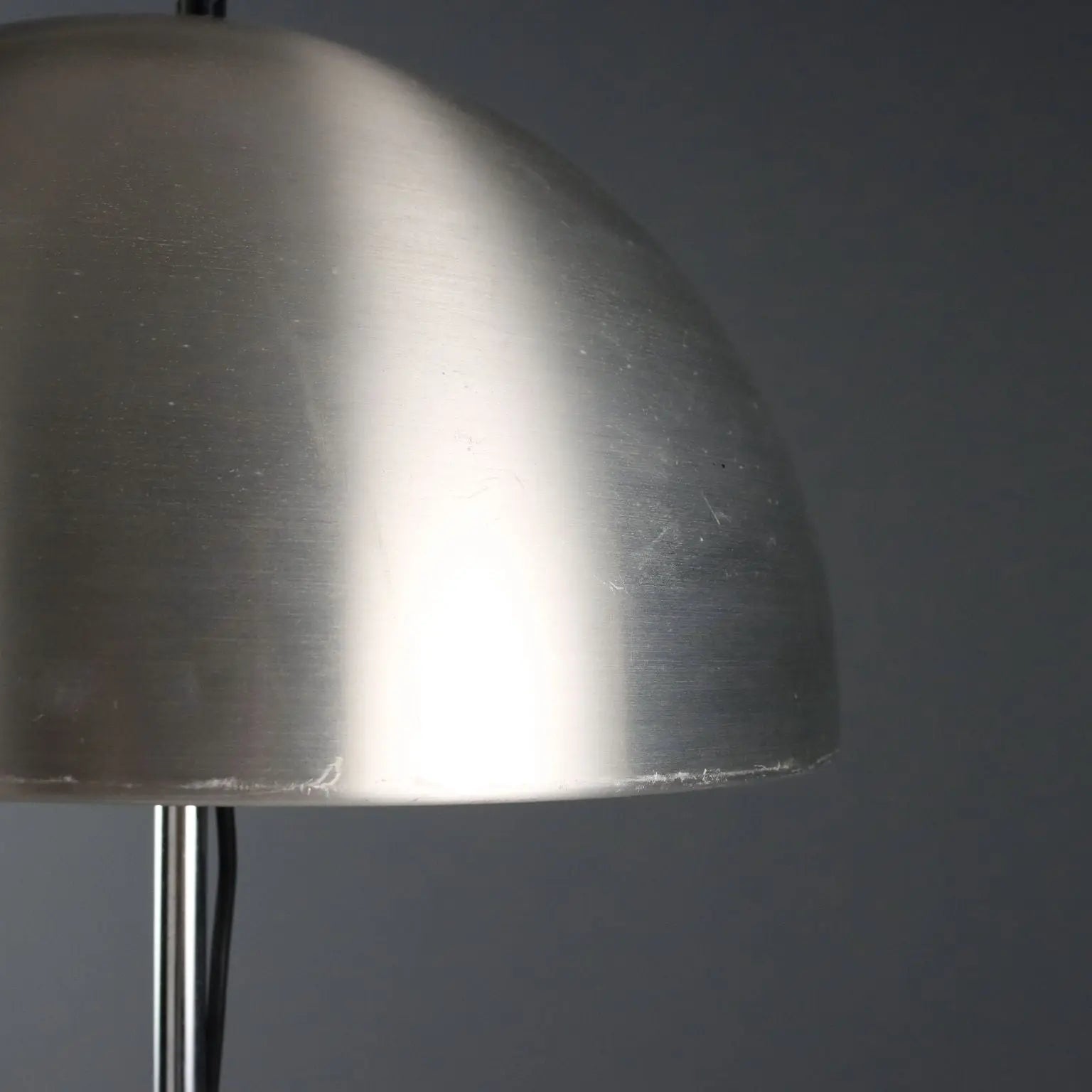Vintage Table Lamp Design Aluminium Metal Italy 1960s | Modernism | Lighting