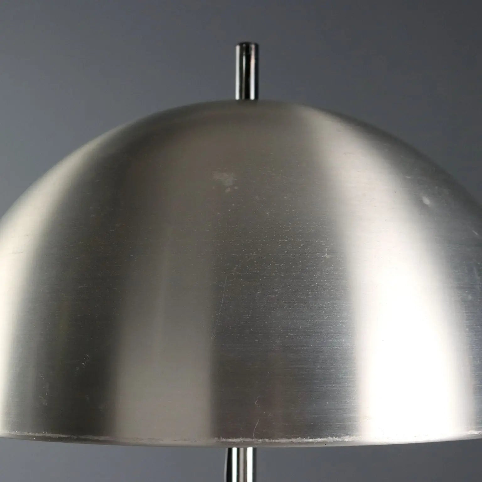 Vintage Table Lamp Design Aluminium Metal Italy 1960s | Modernism | Lighting