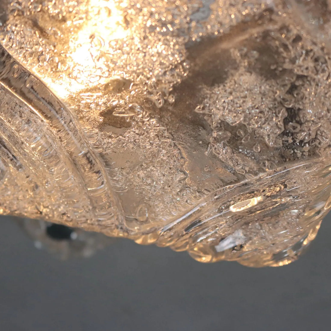 Vintage Ceiling Lamp Blown Glass Design Italy 1960s-1970s | Modernism | Lighting