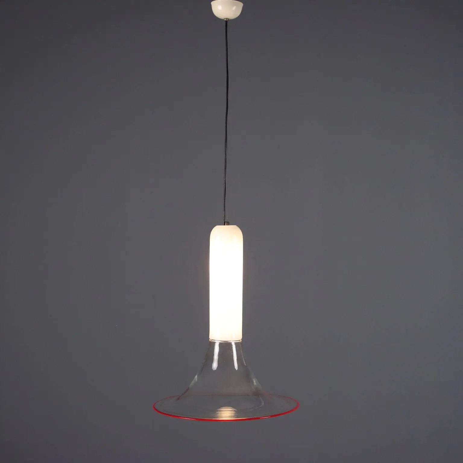 Leucos Samanta Lamp Vintage Design Roberto Pamio Murano Glass 1970s | Modernism | Lighting