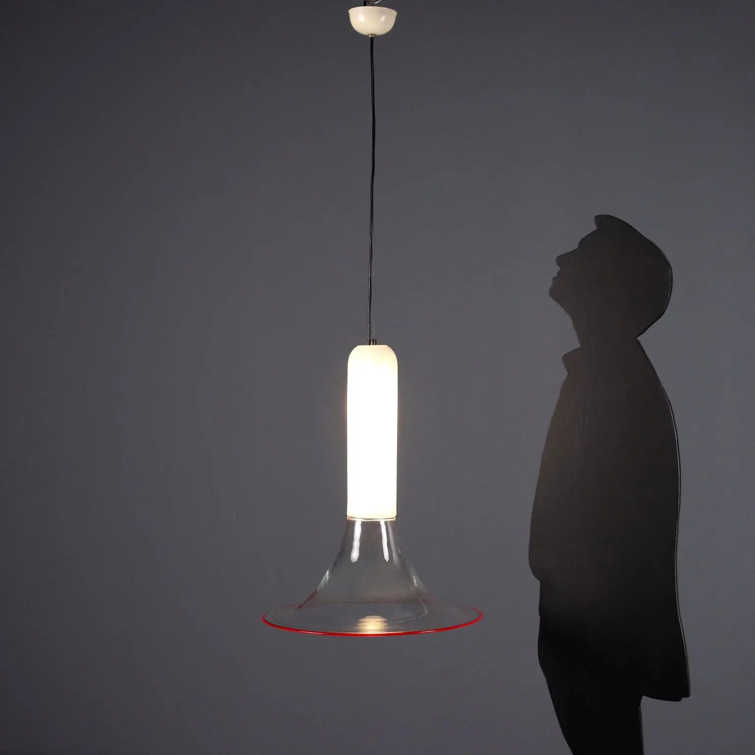 Leucos Samanta Lamp Vintage Design Roberto Pamio Murano Glass 1970s | Modernism | Lighting
