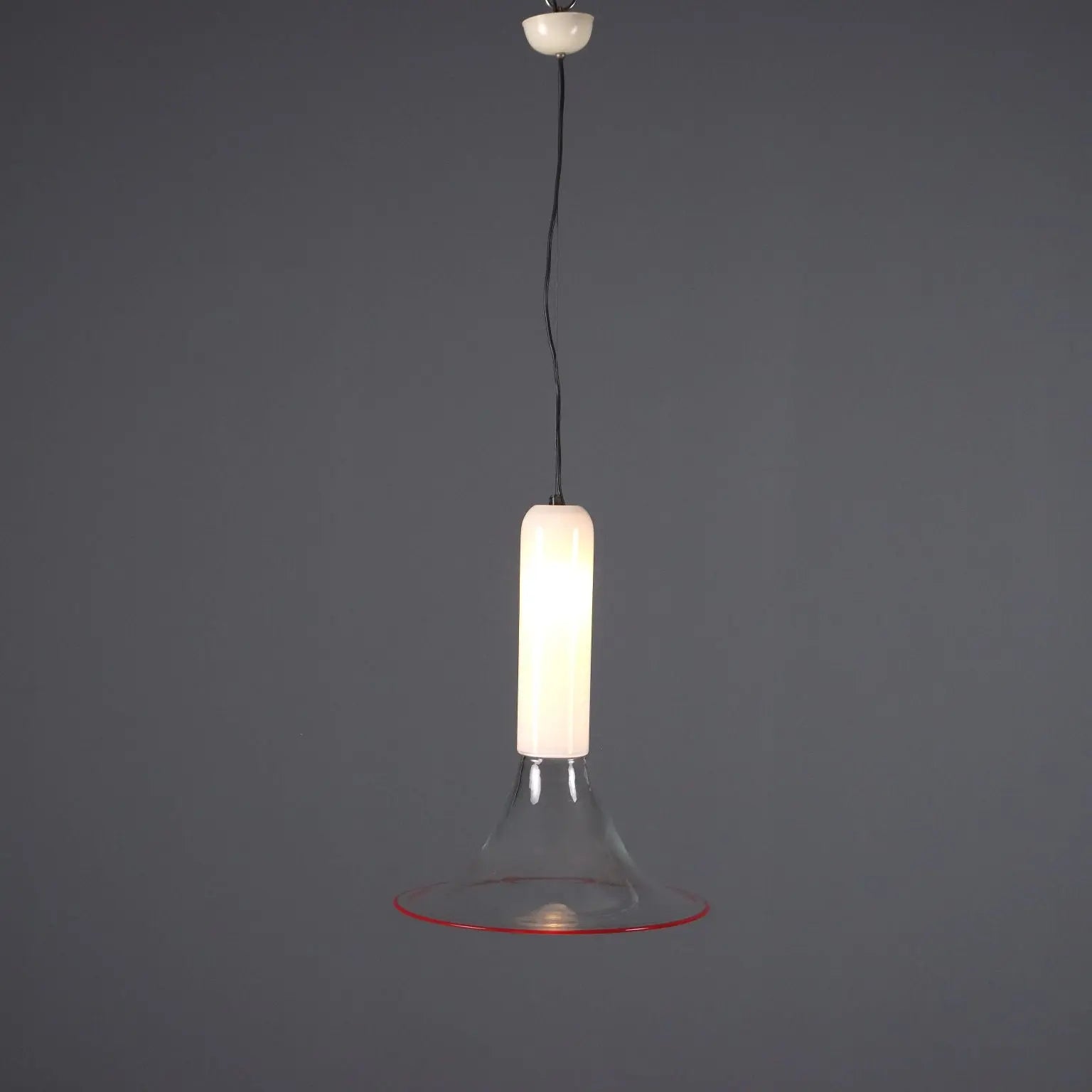 Leucos Samanta Lamp Vintage Design Roberto Pamio Glass 1970s | Modernism | Lighting