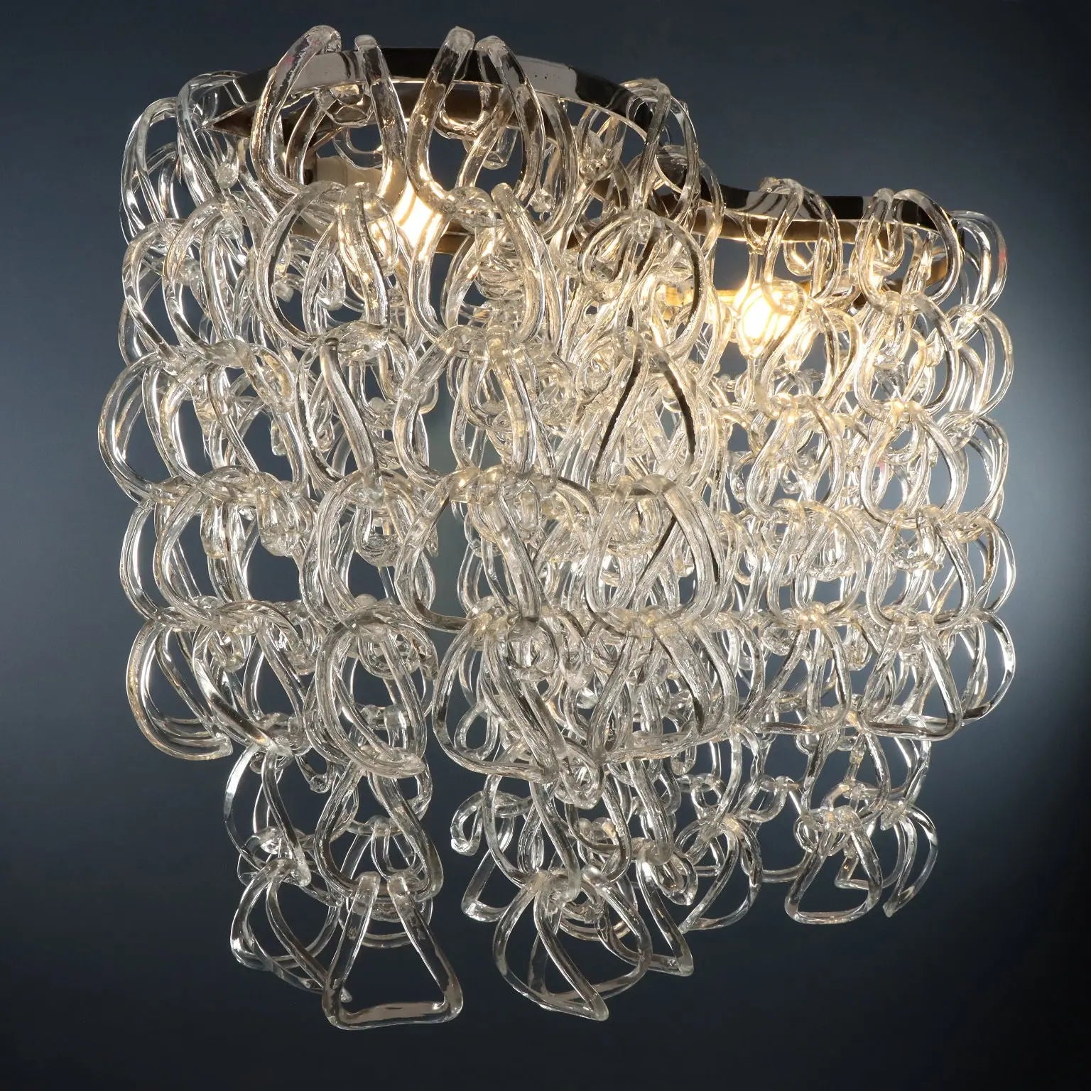 Vistosi Giogali Lamps Vintage Design Angelo Mangiarotti 1960s