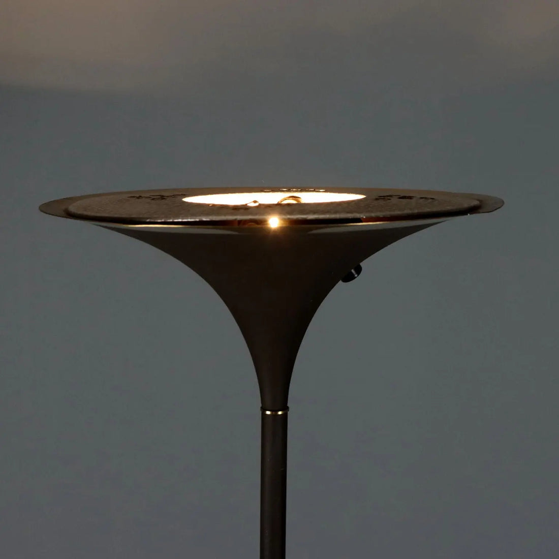 Vintage Lamp Enamelled Metal Brass Design Italy 1980s | Modernism | Lighting