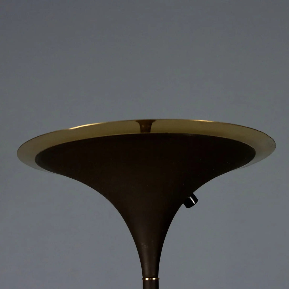 Vintage Lamp Enamelled Metal Brass Design Italy 1980s | Modernism | Lighting