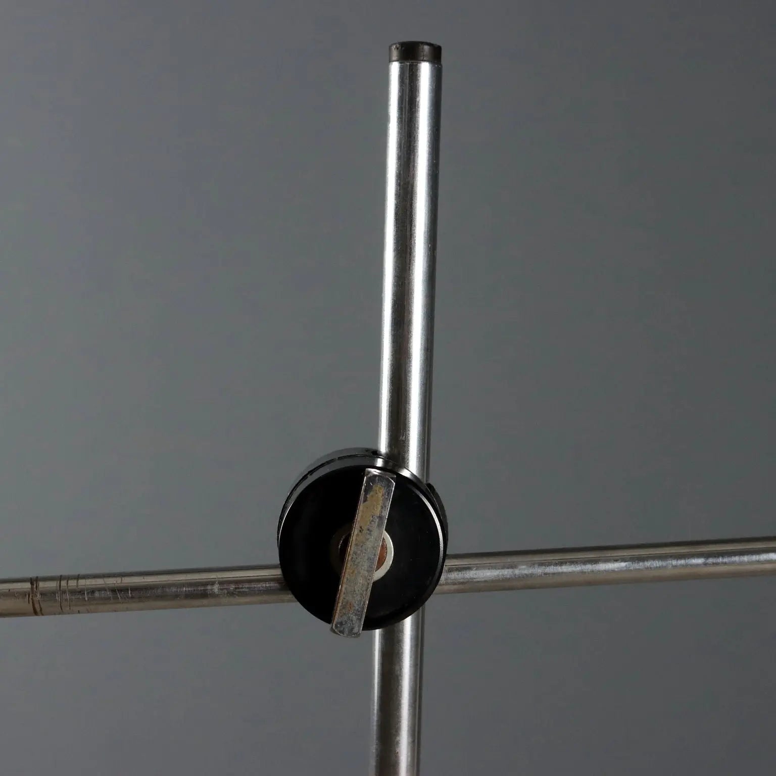 Vintage Floor Lamp Aluminium Metal Design Italy 1960s | Modernism | Lighting