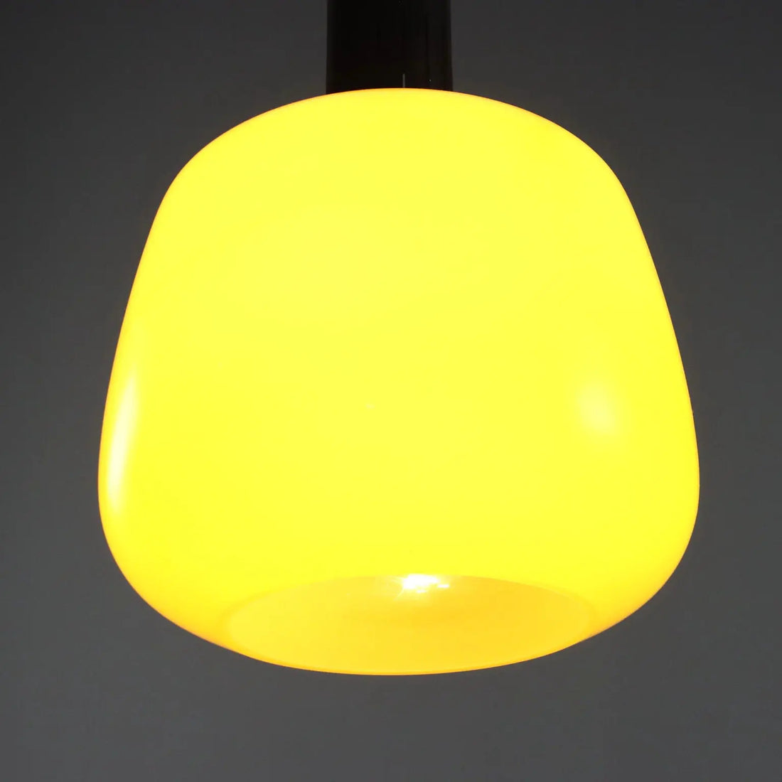 Vintage Ceiling Lamp Metal Glass Design Italy 1960s | Modernism | Lighting