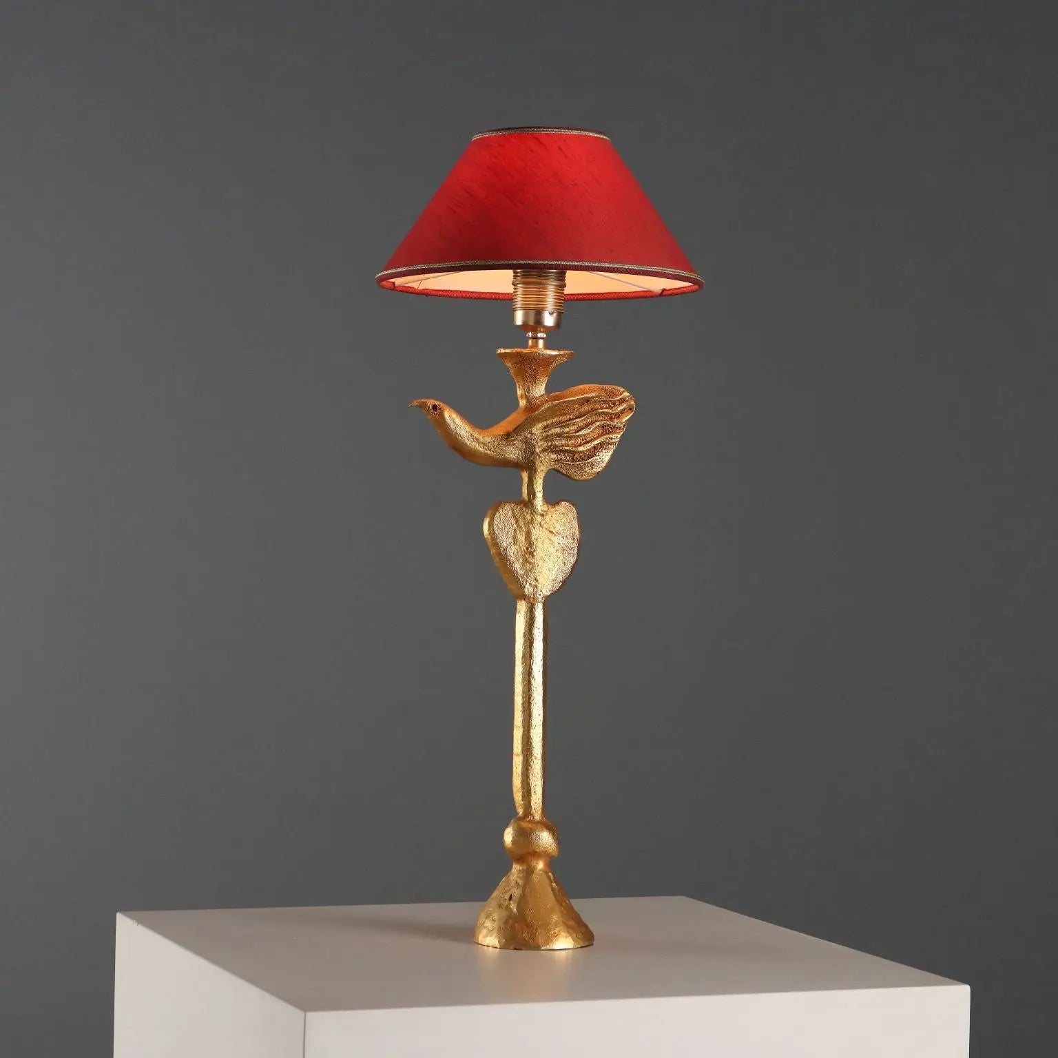 Vintage Table Lamp Design Pierre Casenove Italy 1980s