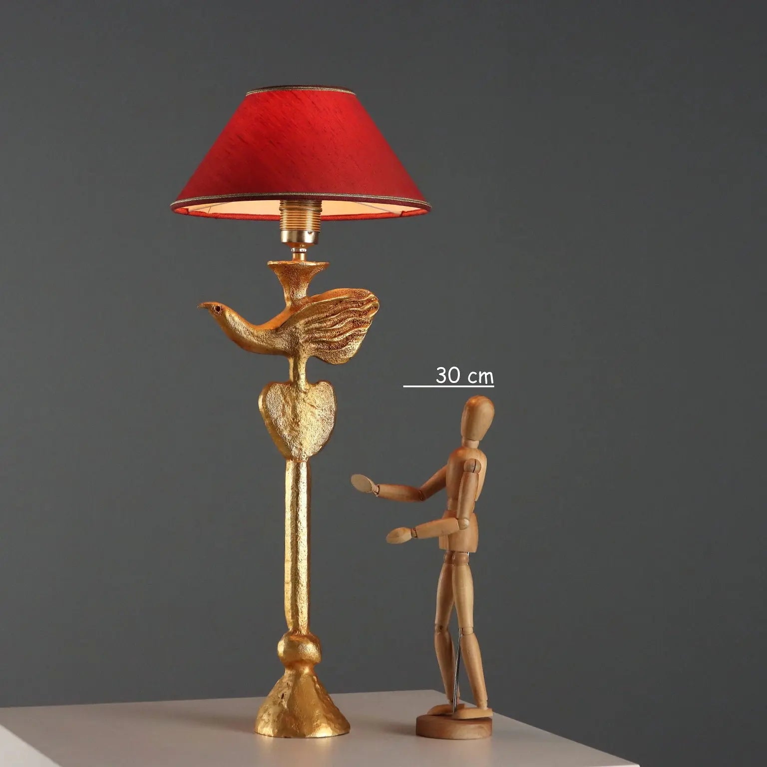 Vintage Table Lamp Design Pierre Casenove Italy 1980s