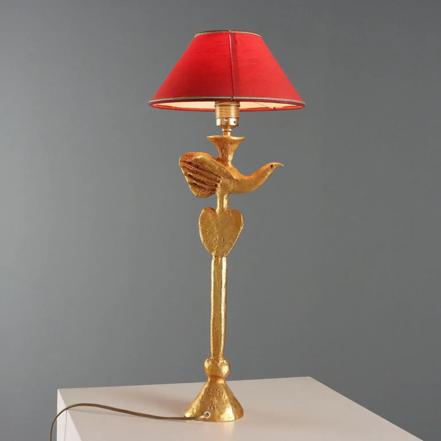 Vintage Table Lamp Design Pierre Casenove Italy 1980s