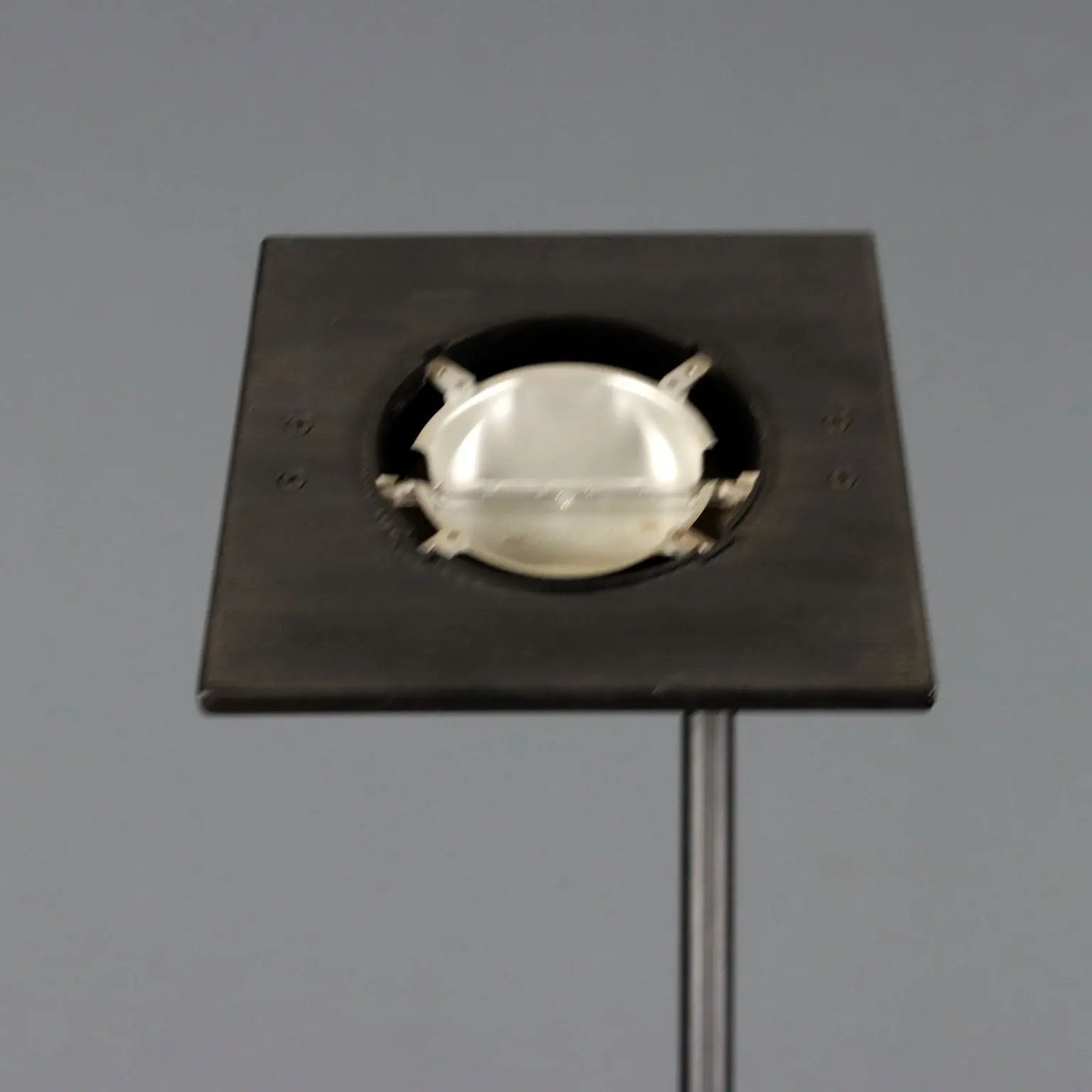 Vintage Floor Lamp Lacquered Metal Design Italy 1980s | Modernism | Lighting