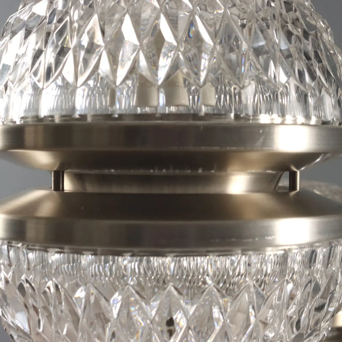 Vintage Lamp Metal Glass Design Italy 1960s-1970s | Modernism | Lighting