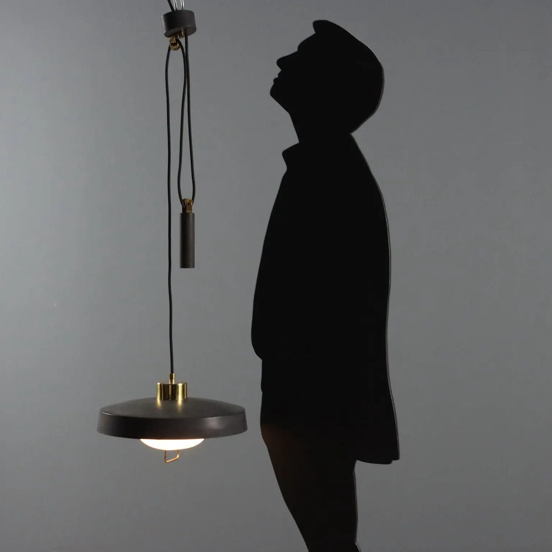 Vintage Ceiling Lamp Aluminium Methacrylate Design Italy 1960s | Modernism | Lighting