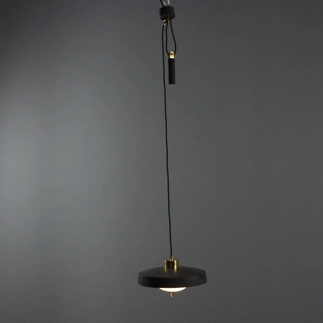Vintage Ceiling Lamp Aluminium Methacrylate Design Italy 1960s | Modernism | Lighting