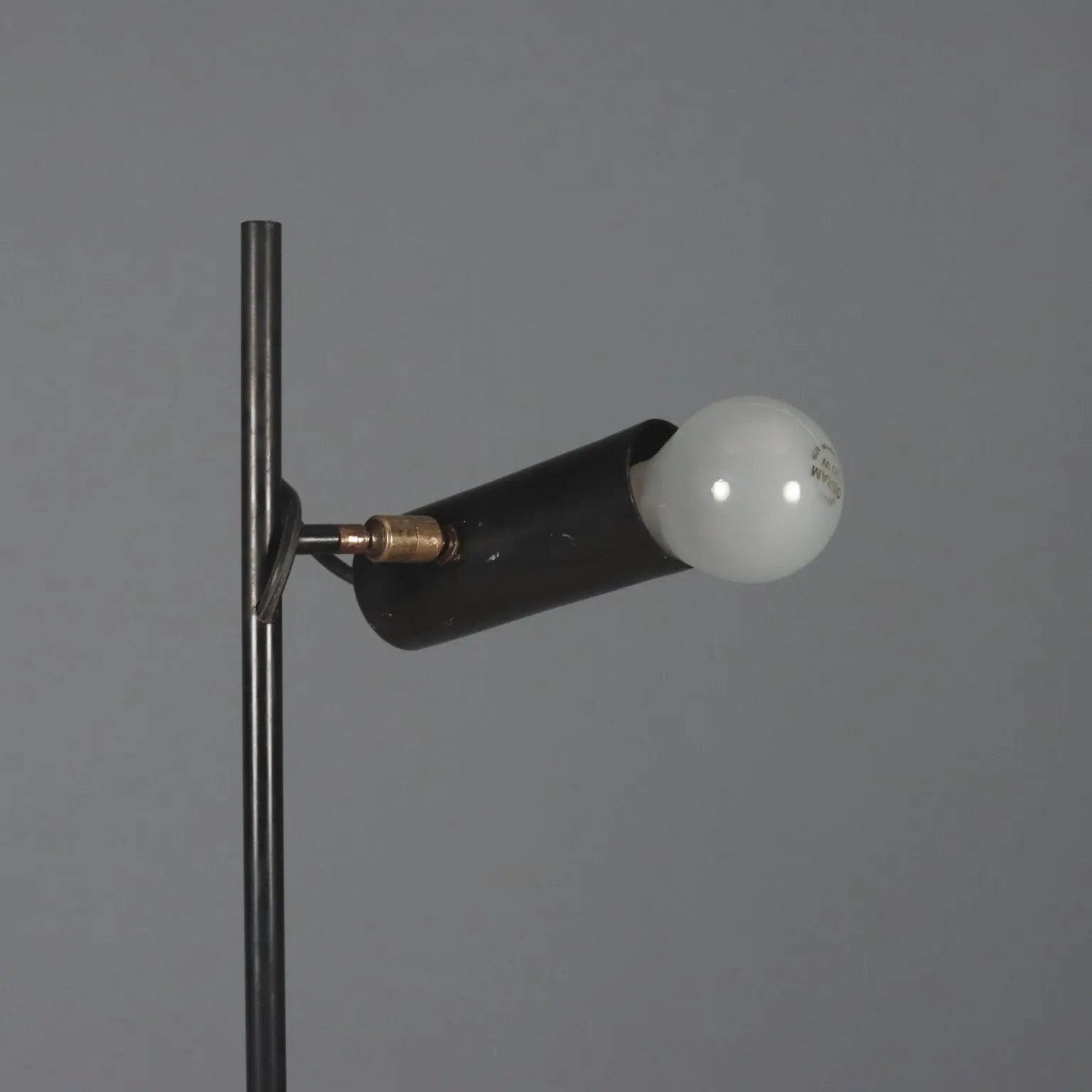 Vintage Floor Lamp Aluminium Metal Design Italy 1960s | Modernism | Lighting