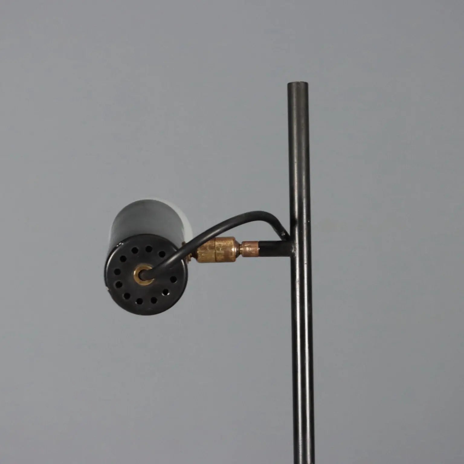 Vintage Floor Lamp Aluminium Metal Design Italy 1960s | Modernism | Lighting
