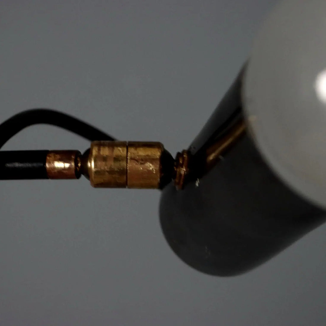 Vintage Floor Lamp Aluminium Metal Design Italy 1960s | Modernism | Lighting