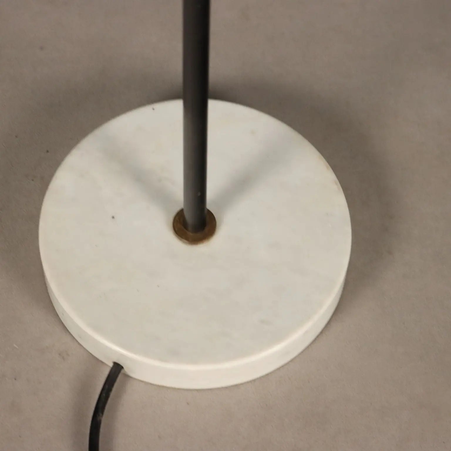 Vintage Floor Lamp Aluminium Metal Design Italy 1960s | Modernism | Lighting