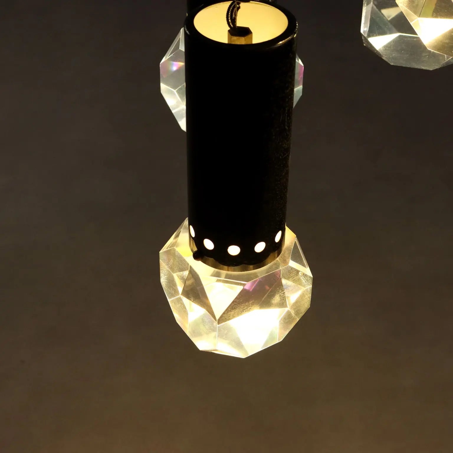 1960s Ceiling Lamp with Plastic Diffusers