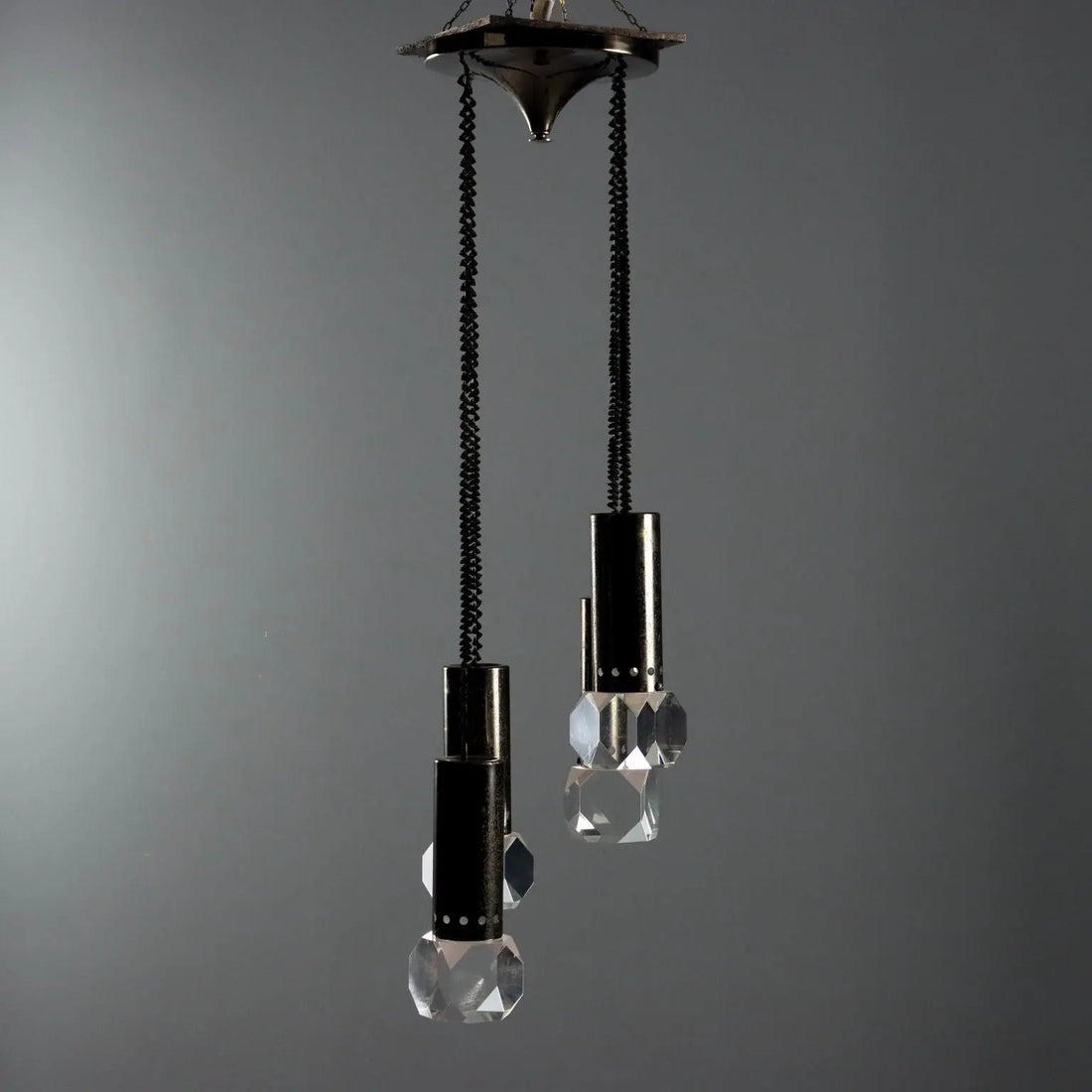 1960s Ceiling Lamp with Plastic Diffusers