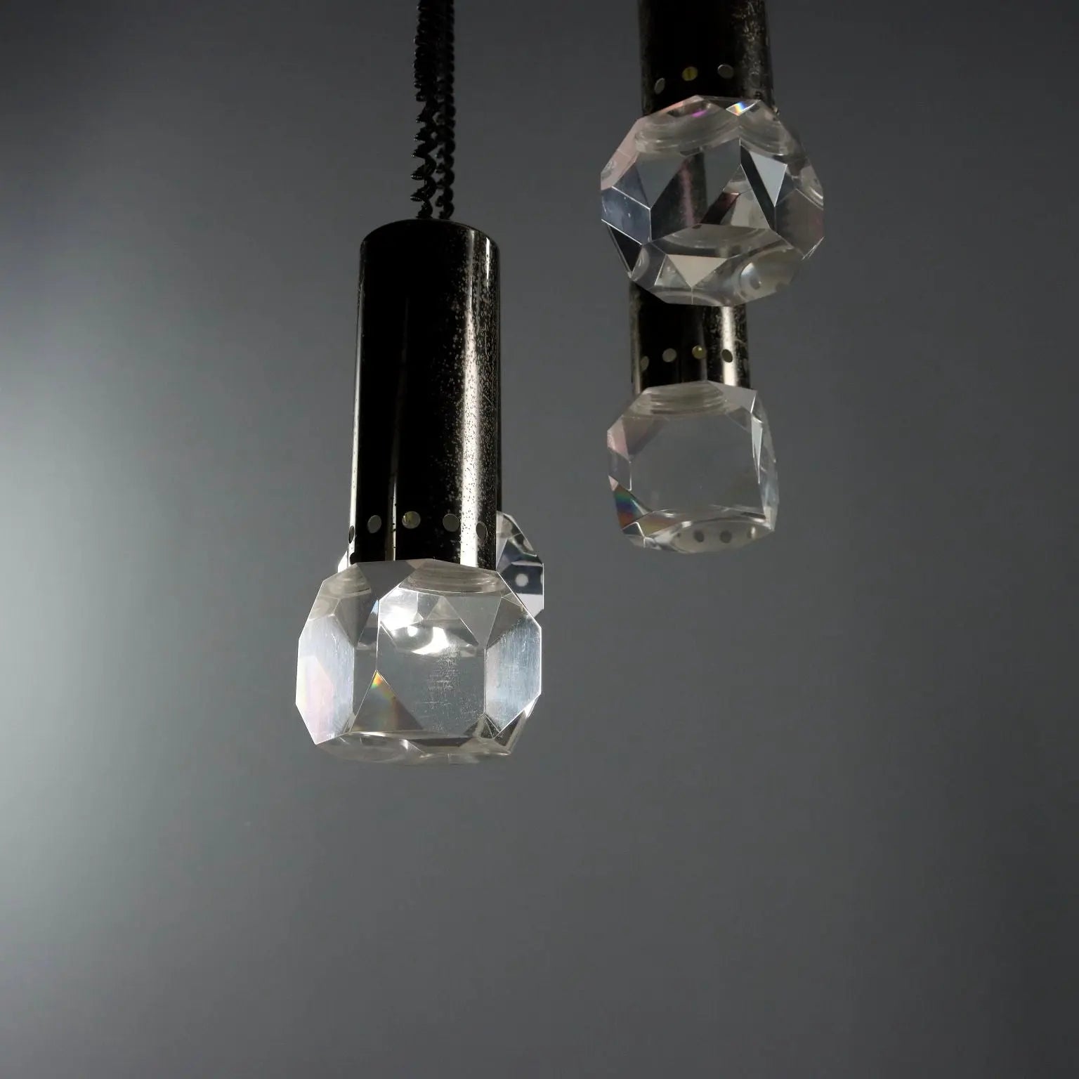 1960s Ceiling Lamp with Plastic Diffusers