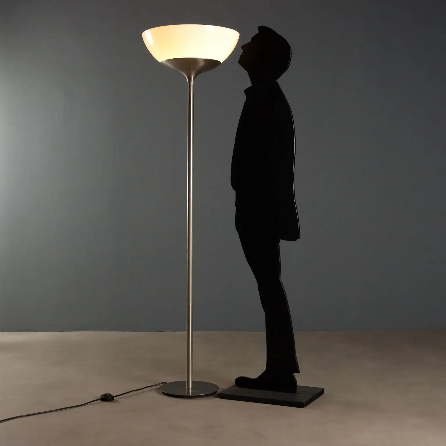 Aminta' Lamp by Artemide 1970s - Opaline Glass