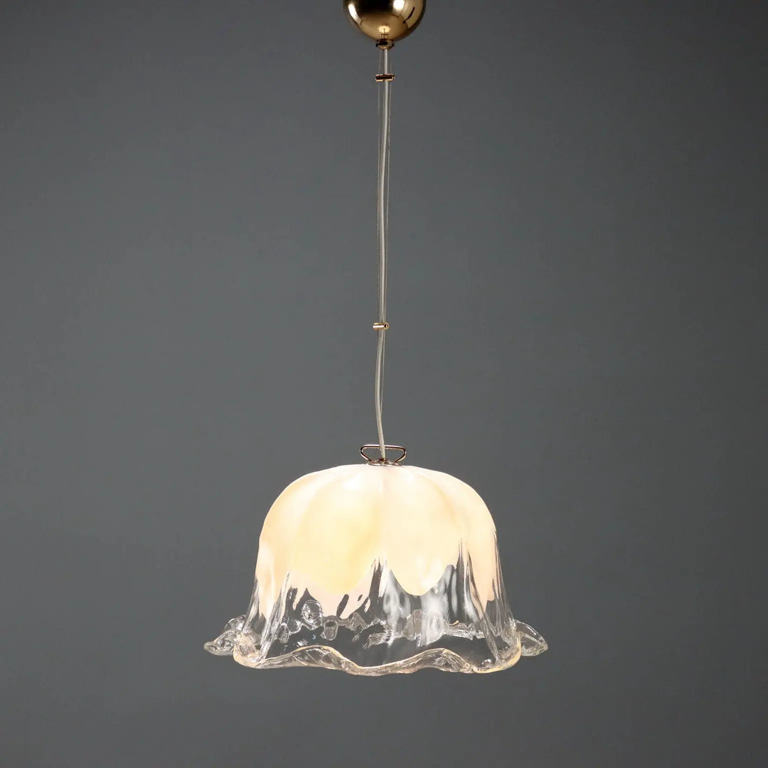 Vintage Ceiling Lamp La Murrina Murano Glass Italy Design 1980s