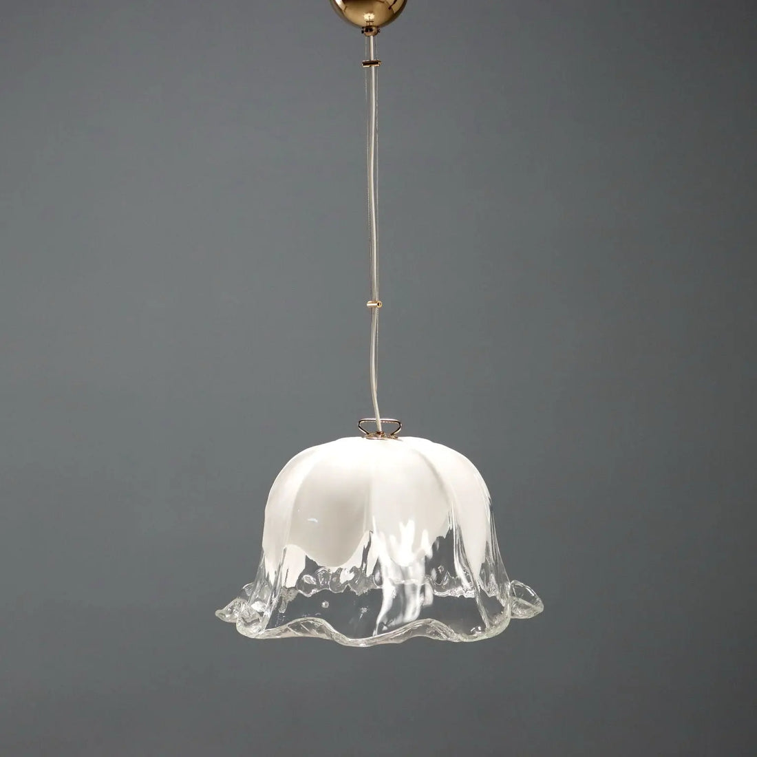 Vintage Ceiling Lamp La Murrina Murano Glass Italy Design 1980s