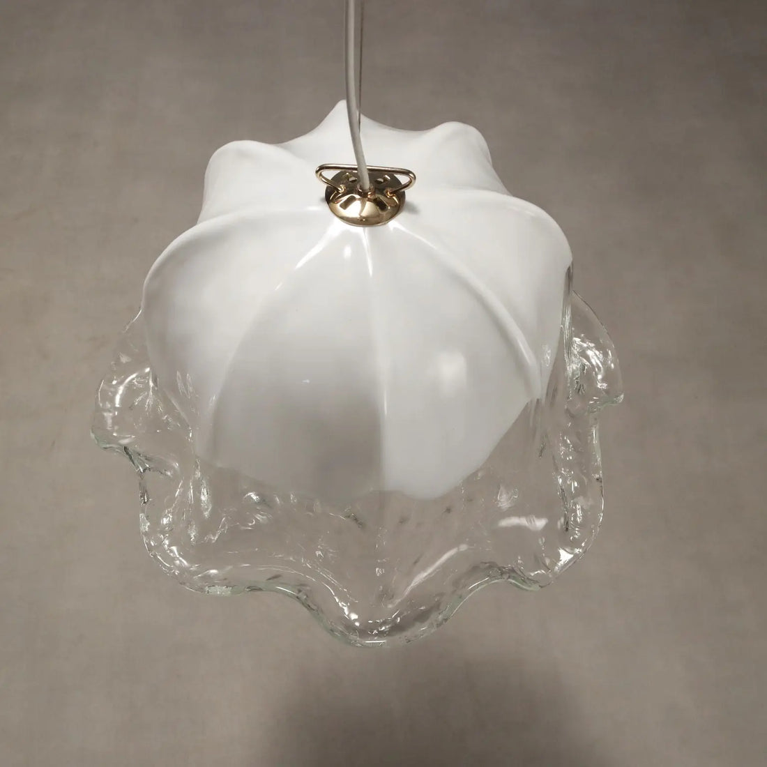 Vintage Ceiling Lamp La Murrina Murano Glass Italy Design 1980s